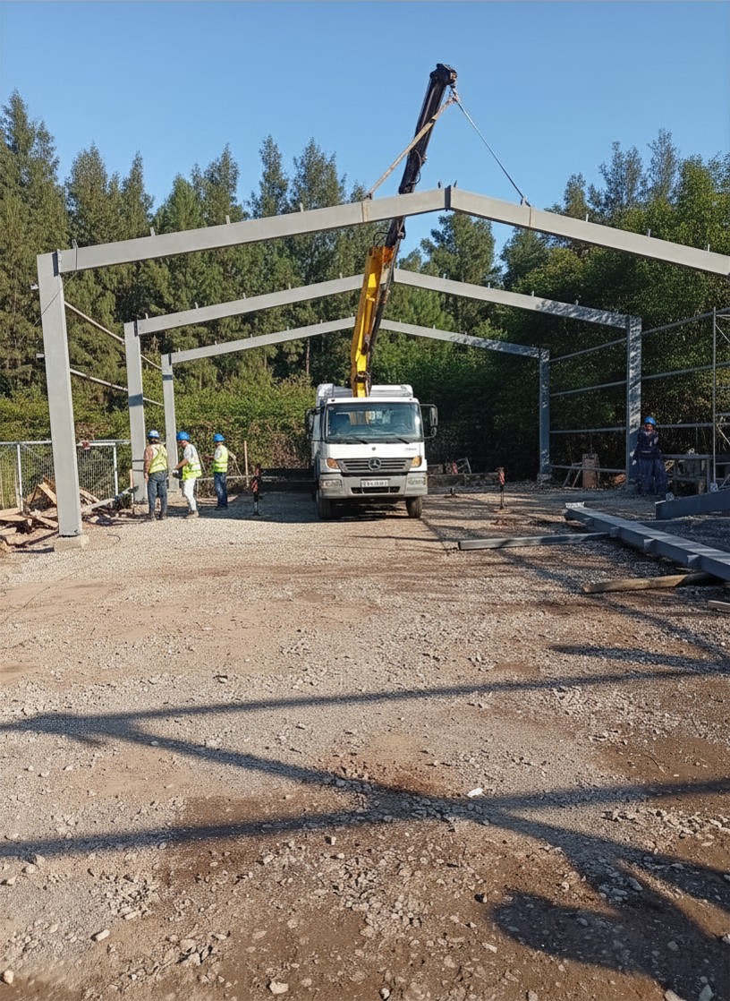 Estructura metálica principal